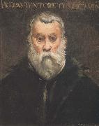 Edouard Manet Copie d'apres le Portrait du Tintoret par lui-meme (mk40) oil painting picture wholesale